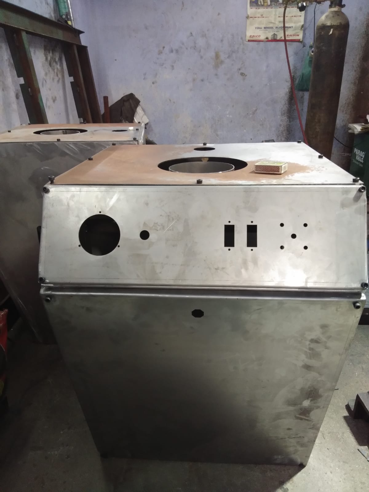 Sheet metal structure variant 2